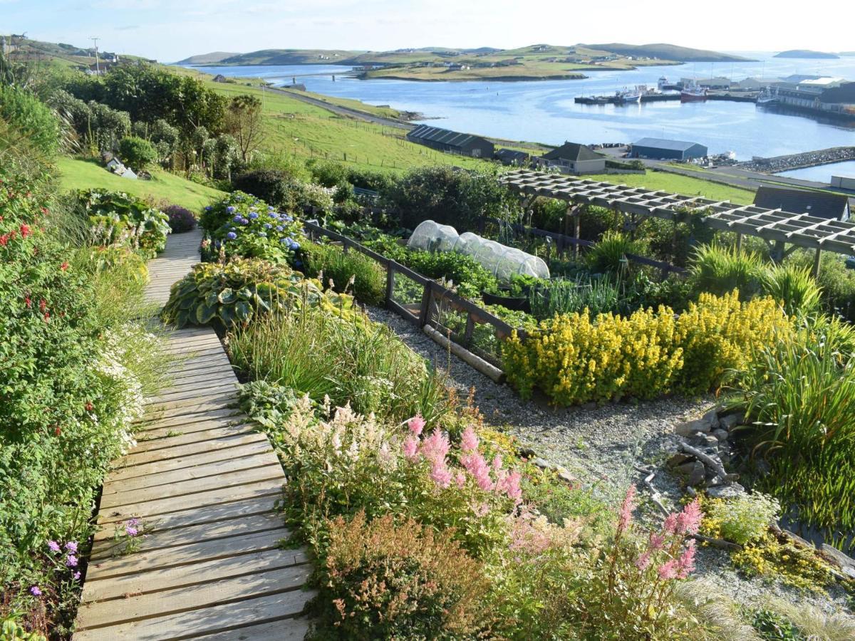 Easterhoull Chalets Scalloway Exterior foto