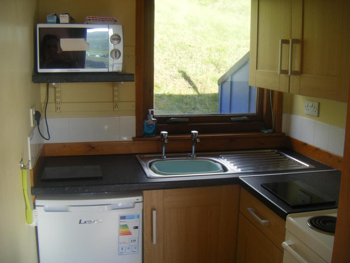 Easterhoull Chalets Scalloway Exterior foto