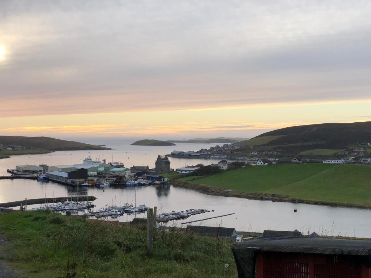 Easterhoull Chalets Scalloway Exterior foto