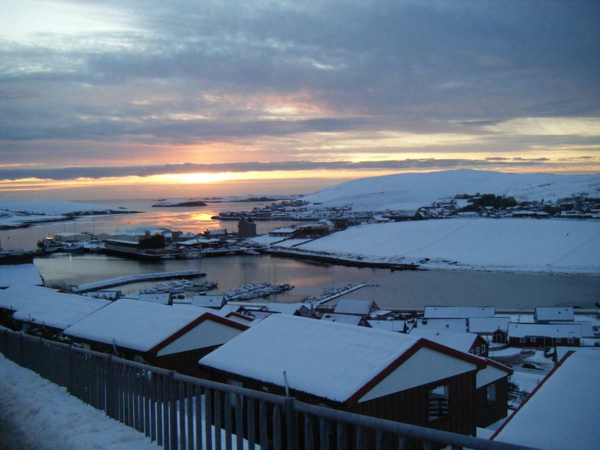 Easterhoull Chalets Scalloway Exterior foto